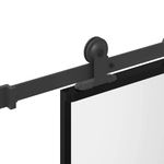 Casa si Gradina - Constructii - Usi interior, exterior si garaj - Usi garaj - Usa glisanta cu set de feronerie sticla temperata si aluminiu - Infinity.ro