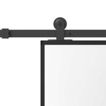 Casa si Gradina - Constructii - Usi interior, exterior si garaj - Usi garaj - Usa glisanta cu set de feronerie sticla temperata si aluminiu - Infinity.ro