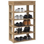 Casa si Gradina - Mobilier - Organizare si depozitare - Organizator incaltaminte - Pantofar, stejar artizanal, 60x30x98 cm lemn prelucrat - Infinity.ro