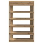 Casa si Gradina - Mobilier - Organizare si depozitare - Organizator incaltaminte - Pantofar, stejar artizanal, 60x30x98 cm lemn prelucrat - Infinity.ro