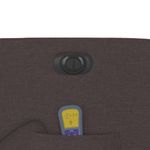 Ingrijire personala si Cosmetice - Sanatate si wellness - Articole wellness - Fotolii de masaj - Fotoliu electric de masaj rabatabil, maro inchis, textil - Infinity.ro