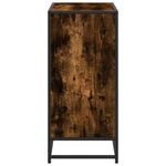 Casa si Gradina - Mobilier - Biblioteci si rafturi - Biblioteci - Biblioteca, stejar fumuriu, 80x35x76 cm, lemn prelucrat - Infinity.ro