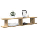 Casa si Gradina - Mobilier - Biblioteci si rafturi - Rafturi - Rafturi de perete, 2 buc., stejar artizanal, 105x18x20 cm, lemn - Infinity.ro