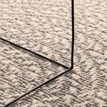 Casa si Gradina - Textile si covoare - Covoare - Covoare casa - Covor „ZIZUR” crem aspect iută pentru interior și exterior, model rotund, mărime 240x240 cm - Infinity.ro