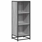 Casa si Gradina - Mobilier - Biblioteci si rafturi - Biblioteci - Biblioteca, gri sonoma, 40x35x107,5 cm, lemn prelucrat - Infinity.ro