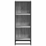 Casa si Gradina - Mobilier - Biblioteci si rafturi - Biblioteci - Biblioteca, gri sonoma, 40x35x107,5 cm, lemn prelucrat - Infinity.ro