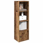 Casa si Gradina - Mobilier - Biblioteci si rafturi - Biblioteci - Biblioteca, lemn vechi, 31x24x102 cm, lemn prelucrat - Infinity.ro