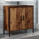 Casa si Gradina - Mobilier - Mobilier baie - Comode baie - Dulap de chiuveta, lemn vechi, 60x30x60 cm, lemn prelucrat - Infinity.ro