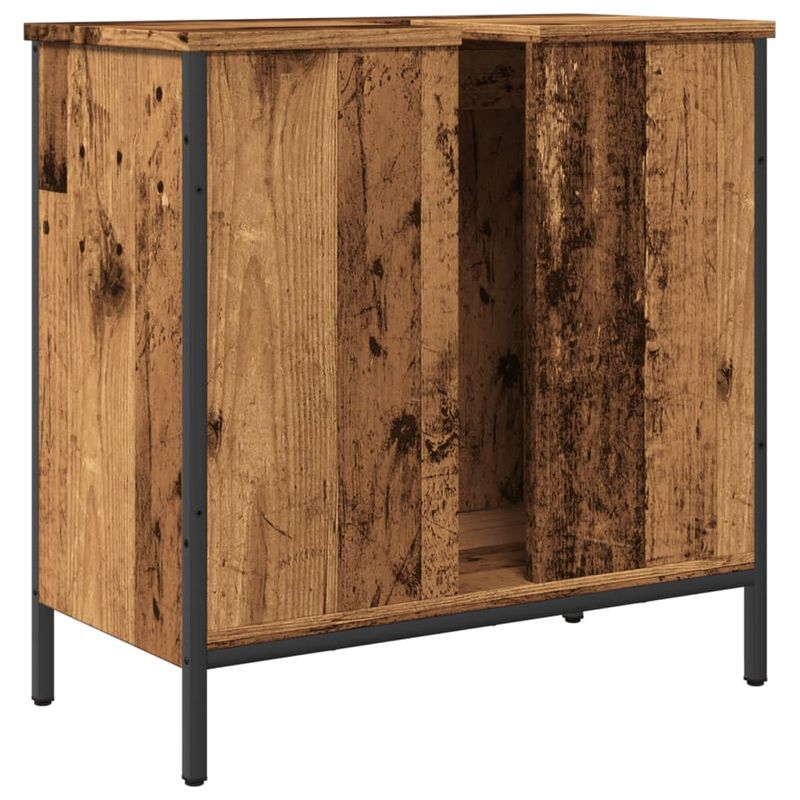 Casa si Gradina - Mobilier - Mobilier baie - Comode baie - Dulap de chiuveta, lemn vechi, 60x30x60 cm, lemn prelucrat - Infinity.ro