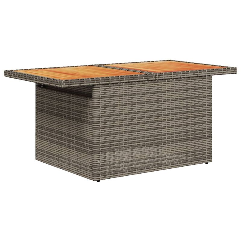 Casa si Gradina - Gradina si terasa - Mobilier exterior - Seturi mobila gradina - Set canapea de gradina cu perne, 5 piese, gri, poliratan - Infinity.ro