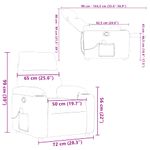 Ingrijire personala si Cosmetice - Sanatate si wellness - Articole wellness - Fotolii de masaj - Fotoliu de masaj rabatabil, negru, material textil - Infinity.ro