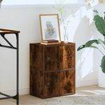 Casa si Gradina - Mobilier - Biblioteci si rafturi - Biblioteci - Biblioteca, stejar fumuriu, 40x24x52 cm, lemn prelucrat - Infinity.ro