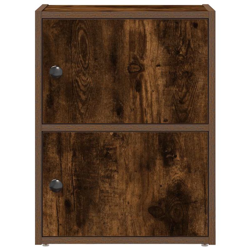 Casa si Gradina - Mobilier - Biblioteci si rafturi - Biblioteci - Biblioteca, stejar fumuriu, 40x24x52 cm, lemn prelucrat - Infinity.ro