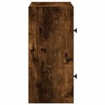 Casa si Gradina - Mobilier - Biblioteci si rafturi - Biblioteci - Biblioteca, stejar fumuriu, 40x24x52 cm, lemn prelucrat - Infinity.ro