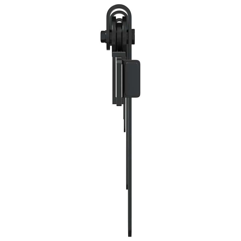 Casa si Gradina - Constructii - Usi interior, exterior si garaj - Accesorii usi - Set usi glisante pentru dulap 244 cm otel carbon - Infinity.ro