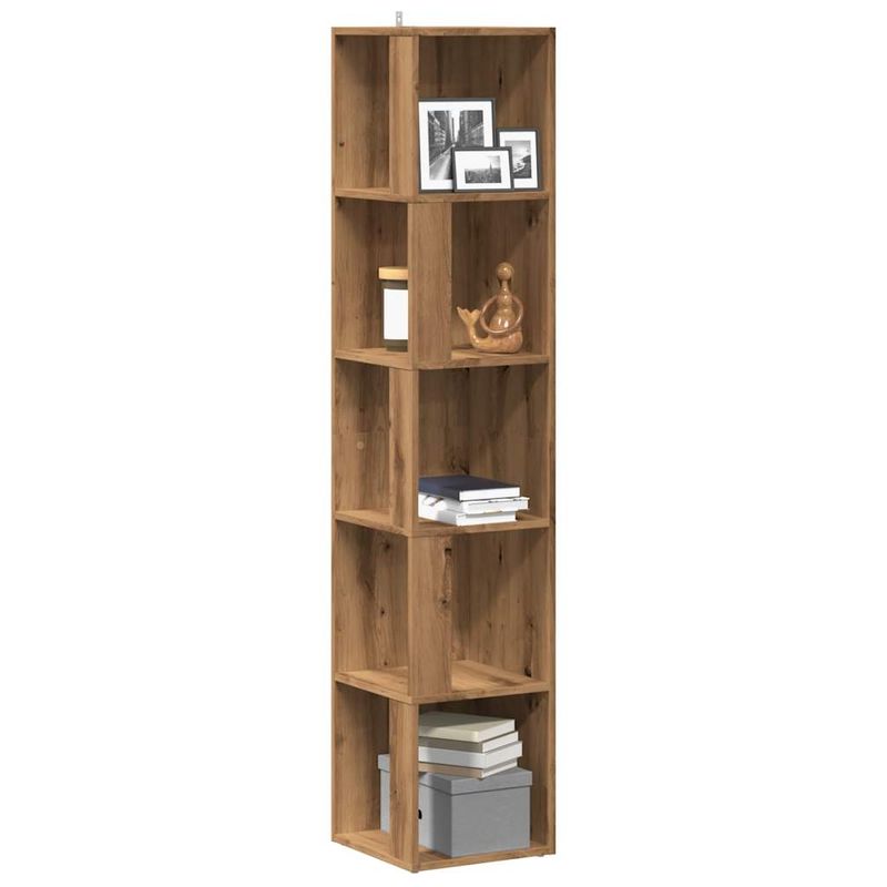 Casa si Gradina - Mobilier - Dulapuri si sifoniere - Dulapuri - Dulap de colt Artisan Stejar 33x33x165 cm Lemn prelucrat - Infinity.ro