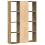 Casa si Gradina - Decoratiuni - Pereti despartitori si paravane - Separator camera/Biblioteca, Stejar artizanal 100x24x140 cm PAL - Infinity.ro