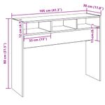 Casa si Gradina - Mobilier - Comode si corpuri - Console - Masa consola, lemn vechi, 105x30x80 cm, PAL - Infinity.ro