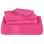 Casa si Gradina - Textile si covoare - Textile baie - Prosoape - Prosoape de baie 2 buc Roz 100x150 cm 360 g/m² 100% bumbac - Infinity.ro