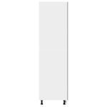 Casa si Gradina - Mobilier - Comode si corpuri - Corpuri bucatarie - Dulap frigider, gri beton, 60 x 57 x 207 cm, lemn prelucrat - Infinity.ro