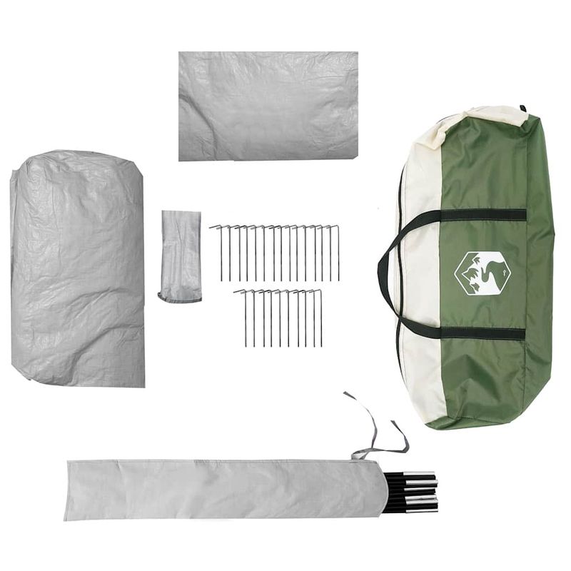 Sport si Outdoor - Camping - Corturi camping - Cort auto pentru 4 persoane, verde, impermeabil - Infinity.ro