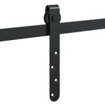 Casa si Gradina - Constructii - Usi interior, exterior si garaj - Accesorii usi - Set usi glisante pentru dulap 152 cm otel carbon - Infinity.ro