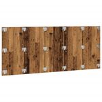 Casa si Gradina - Mobilier - Paturi si accesorii - Accesorii paturi - Tablie de pat, lemn vechi, 200x1,5x80 cm, lemn prelucrat - Infinity.ro