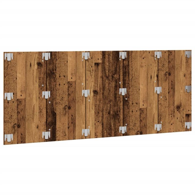 Casa si Gradina - Mobilier - Paturi si accesorii - Accesorii paturi - Tablie de pat, lemn vechi, 200x1,5x80 cm, lemn prelucrat - Infinity.ro