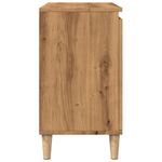 Casa si Gradina - Mobilier - Mobilier baie - Comode baie - Dulap de chiuveta, stejar artizanal, 58x33x60 cm lemn prelucrat - Infinity.ro