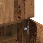 Casa si Gradina - Mobilier - Seturi de mobilier - Seturi baie - Dulap de baie, lemn vechi, 30x30x95 cm, PAL - Infinity.ro