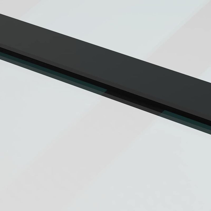 Casa si Gradina - Constructii - Usi interior, exterior si garaj - Usi garaj - Usa glisanta cu set feronerie, 90x205 cm, sticla ESG/aluminiu - Infinity.ro