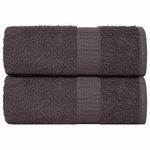 Casa si Gradina - Textile si covoare - Textile baie - Prosoape - Prosoape 2 buc Antracit 15x21 cm 360 g/m² 100% bumbac - Infinity.ro