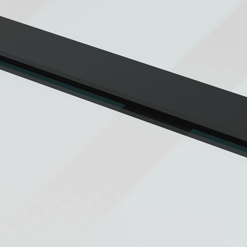 Casa si Gradina - Constructii - Usi interior, exterior si garaj - Usi garaj - Usa glisanta cu set feronerie, 76x205 cm, sticla ESG/aluminiu - Infinity.ro