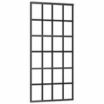 Casa si Gradina - Constructii - Usi interior, exterior si garaj - Usi garaj - Usa glisanta cu set feronerie, 90x205 cm, sticla ESG/aluminiu - Infinity.ro