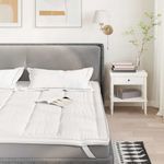Casa si Gradina - Textile si covoare - Lenjerii de pat - Protectie saltea - Protectie de saltea, alb, 120x200 cm - Infinity.ro