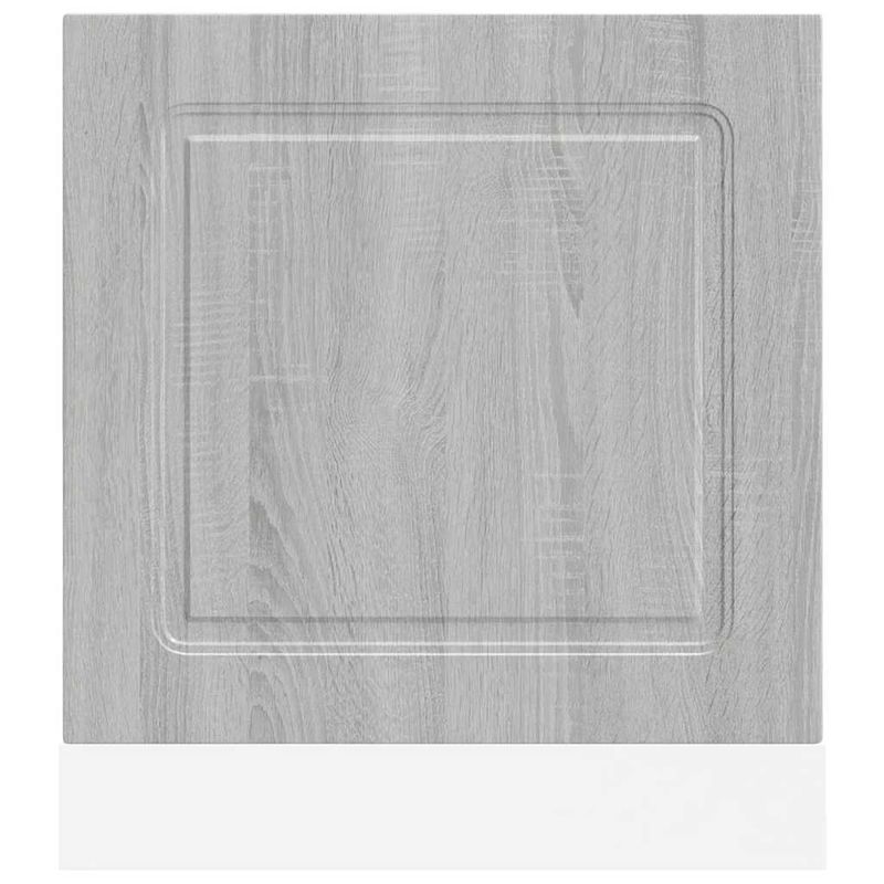 Electronice si Electrocasnice - Masini de spalat vase - Accesorii masini de spalat vase - Panou pentru masina de spalat vase gri Sonoma lemn prelucrat - Infinity.ro