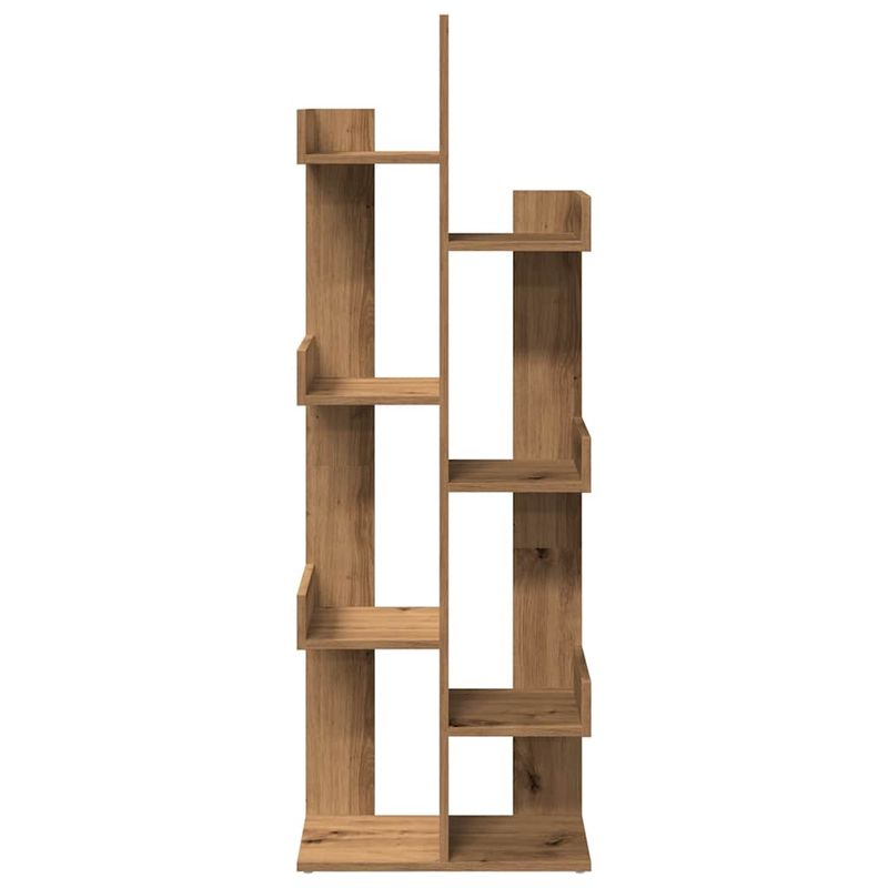 Casa si Gradina - Mobilier - Biblioteci si rafturi - Biblioteci - Biblioteca, stejar artizanal, 48x25,5x140 cm, lemn prelucrat - Infinity.ro