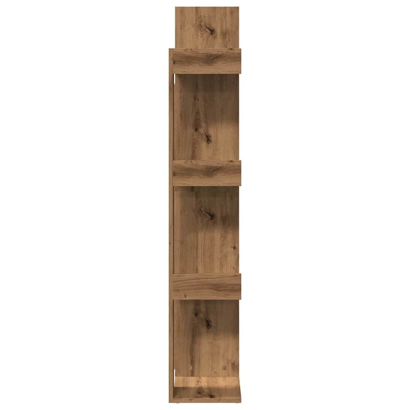 Casa si Gradina - Mobilier - Biblioteci si rafturi - Biblioteci - Biblioteca, stejar artizanal, 48x25,5x140 cm, lemn prelucrat - Infinity.ro