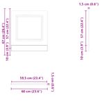 Electronice si Electrocasnice - Masini de spalat vase - Accesorii masini de spalat vase - Panou pentru masina de spalat vase Beton Gri Lemn prelucrat - Infinity.ro