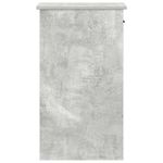 Casa si Gradina - Mobilier - Mese si birouri - Birouri - Suport turn computer cu sertar gri beton 35x45x77 cm - Infinity.ro