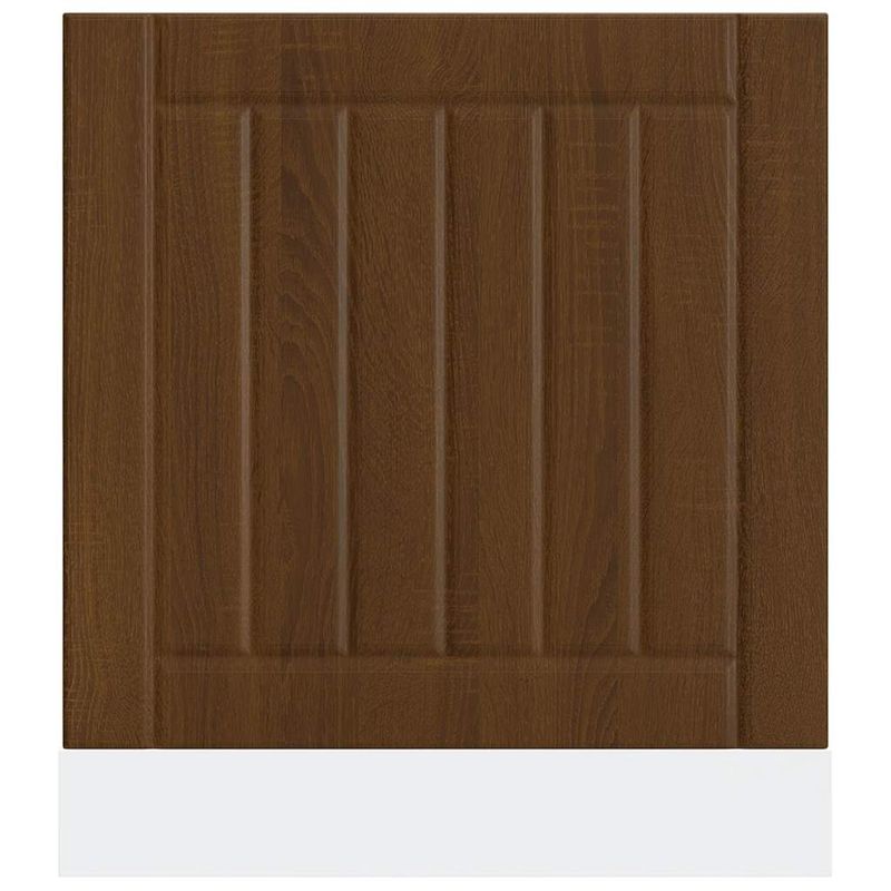 Electronice si Electrocasnice - Masini de spalat vase - Accesorii masini de spalat vase - Panou pentru masina de spalat vase "Lucca" lemn stejar maro, mărime 60x1.5x67 cm - Infinity.ro