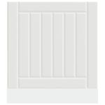 Electronice si Electrocasnice - Masini de spalat vase - Accesorii masini de spalat vase - Panou pentru masina de spalat vase „Lucca” lemn prelucrat alb, mărime 60x1.5x67 cm - Infinity.ro