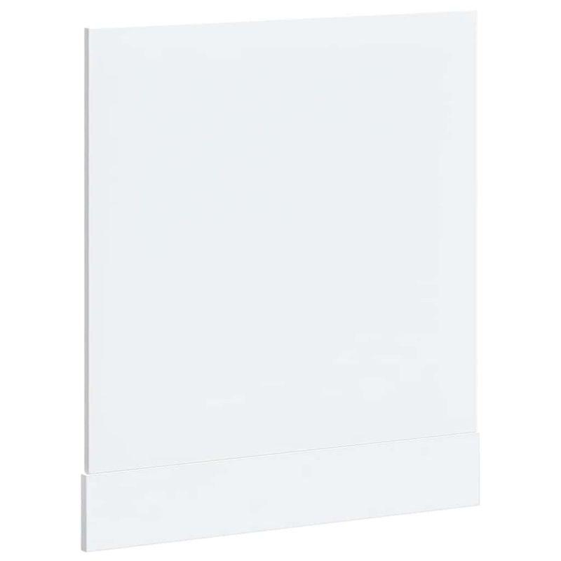 Electronice si Electrocasnice - Masini de spalat vase - Accesorii masini de spalat vase - Panou pentru masina de spalat vase „Lucca” lemn prelucrat alb, mărime 60x1.5x67 cm - Infinity.ro