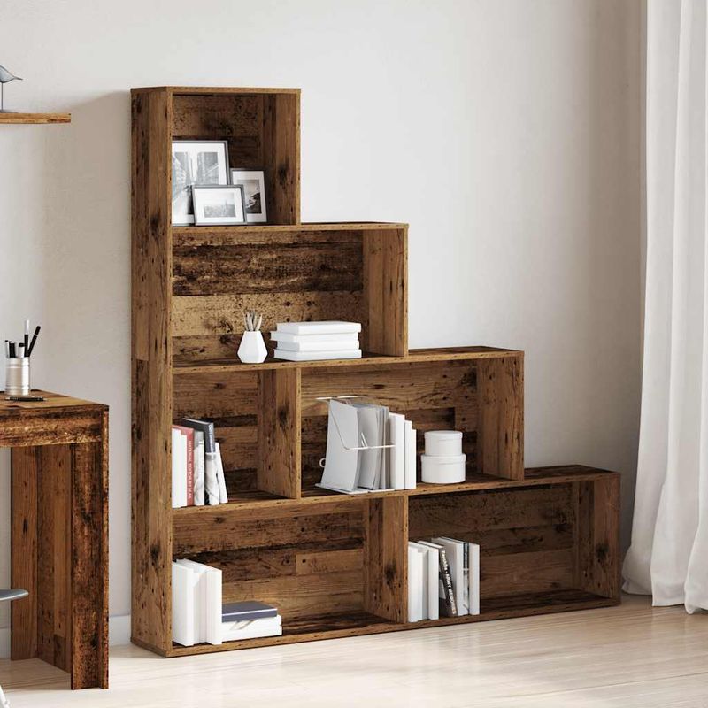 Casa si Gradina - Mobilier - Biblioteci si rafturi - Biblioteci - Biblioteca, lemn vechi,157x24x160 cm, lemn prelucrat - Infinity.ro