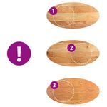 Casa si Gradina - Constructii - Lemn constructii - Placi lemn - Blat de masa maro deschis 120x60x4 cm lemn masiv de stejar oval - Infinity.ro