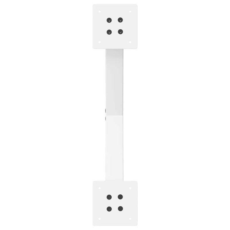 Casa si Gradina - Mobilier - Feronerie si accesorii mobila - Picioare masuta cafea in forma X, 2 buc alb 60x(30-31) cm otel, mărime 60x(30-31) cm (40 mm) - Infinity.ro