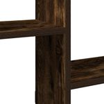 Casa si Gradina - Mobilier - Biblioteci si rafturi - Rafturi - Raft cubic perete 5 compartimente stejar fumuriu lemn prelucrat - Infinity.ro