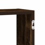 Casa si Gradina - Mobilier - Biblioteci si rafturi - Rafturi - Raft cubic perete 5 compartimente stejar fumuriu lemn prelucrat - Infinity.ro