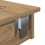 Casa si Gradina - Mobilier - Mese si birouri - Mese bucatarie si dining - Masa bar perete Stejar artizanal 102x45x103,5 cm lemn compozit - Infinity.ro