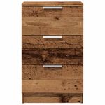 Casa si Gradina - Mobilier - Comode si corpuri - Noptiere - Noptiera, lemn invechit, 40x36x65 cm, lemn prelucrat - Infinity.ro